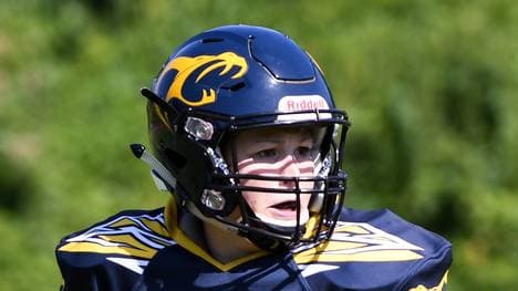 Football: Ladiesbowl findet am 21. September in Berlin statt , QB Natalie Schlittermann peilt mit den Berlin Kobra Ladies den Ladies Bowl an.