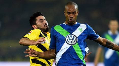 Borussia Dortmund VfL Wolfsburg Naldo Ilkay Gündogan