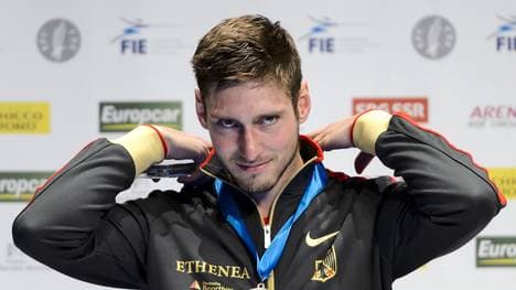 FENCING-SUI-EURO-SABRE-MEN-PODIUM
