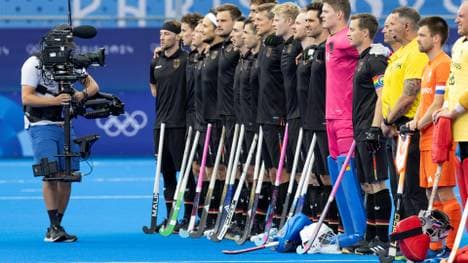 Die Hockey-Männer gewannen Olympia-Silber in Paris