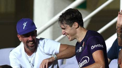 Franck Ribéry muss sich von Federico Chiesa verabschieden