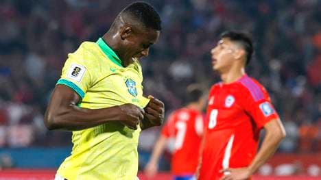 Luiz Henrique erzielt das entscheidende Tor für Brasilien