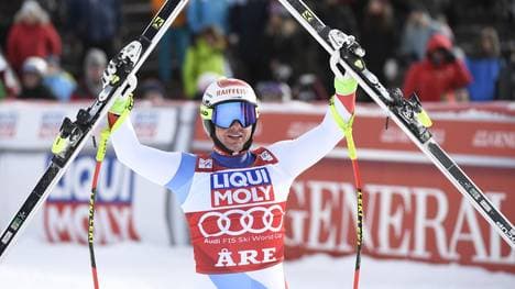Beat Feuz wird beim Weltcup-Finale in Are Dritter