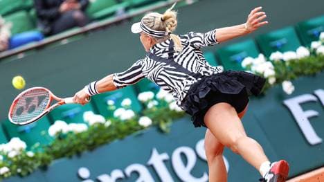 Angelique Kerber scheiterte bei den French Open überraschend in Runde eins