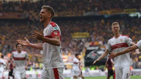 VfB Stuttgart v Dynamo Dresden - Second Bundesliga