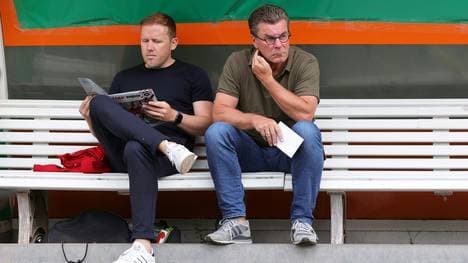 Rebbe (l.) und Hecking arbeiten weiter zusammen