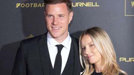 Marc-Andre ter Stegen und Frau Daniela beim Ballon d'Or 2023