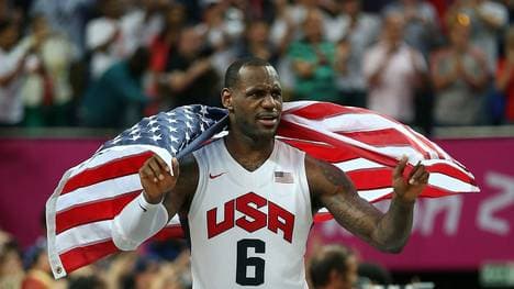 LeBron James nahm bereits an drei Olympischen Spielen teil