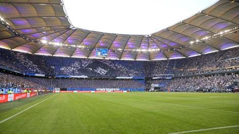 Das Volksparkstadion ist die Heimstätte des Hamburger SV