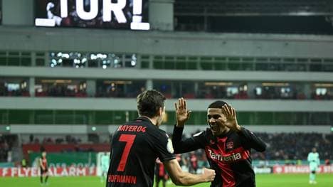 Bayer Leverkusen siegt gegen den SC Paderborn