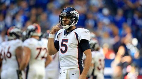 Joe Flacco spielte zuletzt für die Denver Broncos