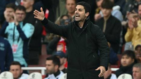 Arsenal-Trainer  Mikel Arteta 