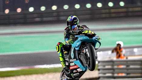 Valentino Rossi fährt seine erste Saison im Petronas-Team