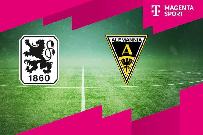 TSV 1860 München - Alemannia Aachen (Highlights)