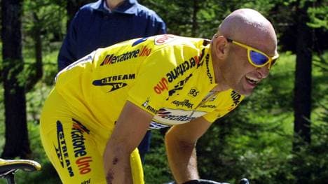 Mit den Rädern fuhr Pantani große Erfolge ein