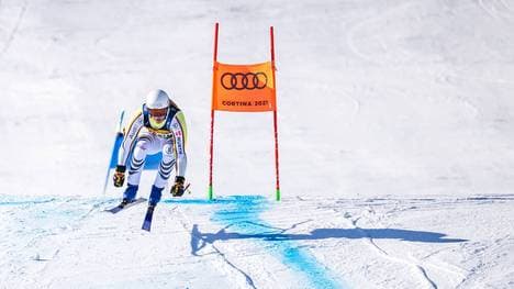 Romed Baumann gewann im Super-G überraschend WM-Silber