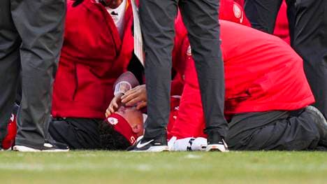 Patrick Mahomes hat sich womöglich schwer verletzt