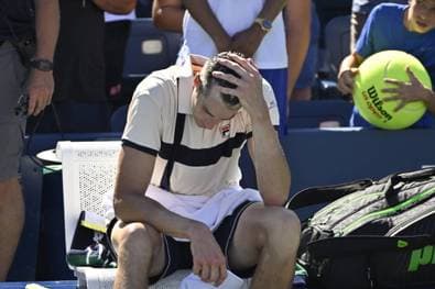 Der rührende Abschied eines Tennis-Riesen