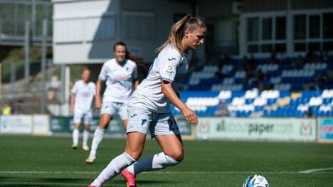 Glänzte mit einem Dreierpack: Melissa Kössler