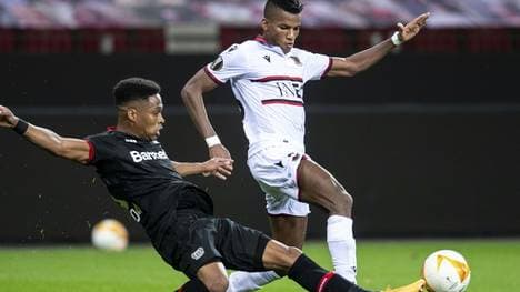 Das Hinspiel gewann die Werkself mit 6:2