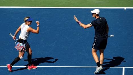 Jamie Murray und Bethanie Mattek-Sands haben den US-Open-Titel im Mixed gewonnen