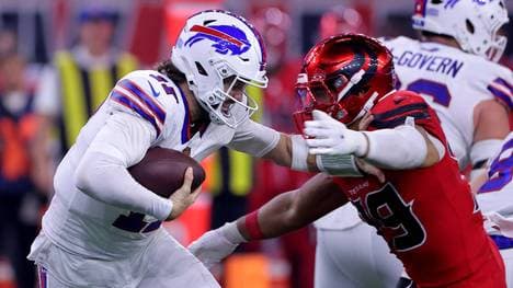 Josh Allen unterlag mit den Bills gegen die Texans
