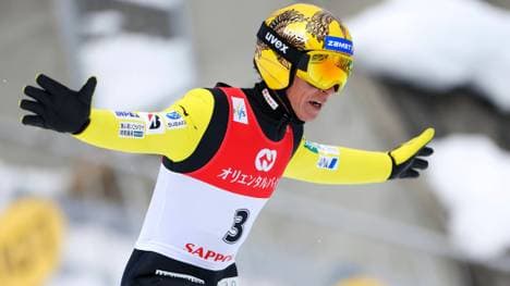 Voll dabei: Noriaki Kasai