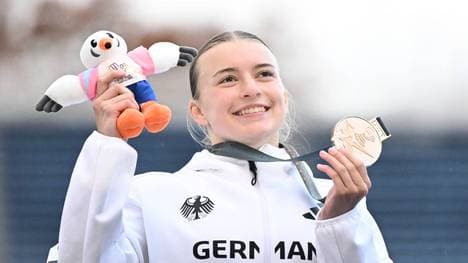 Tessa Lange holte bei den Deaflympics vier Medaillen 