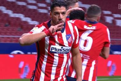 Dank Suárez: Atletico verteidigt die Tabellenspitze