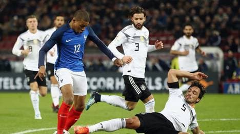 Mitte November trafen Deutschland und Frankreich letztmals aufeinander