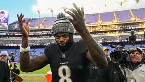 Lamar Jackson ist in seiner eigenen Liga unterwegs