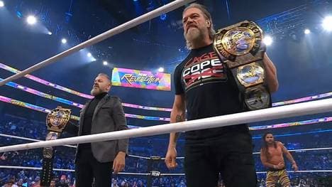 Christian Cage (l.) und Adam Copeland sind zurück bei AEW
