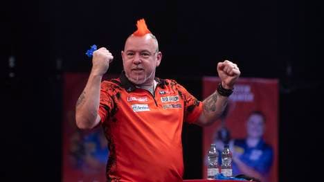 Peter Wright wurde 2020 zum ersten Mal Darts-Weltmeister