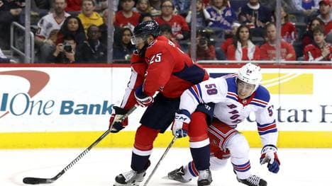 Die Capitals bezwangen die New York Rangers