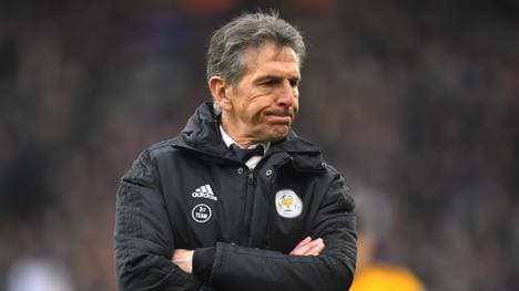 Claude Puel steht nicht mehr in Diensten von Leicester City