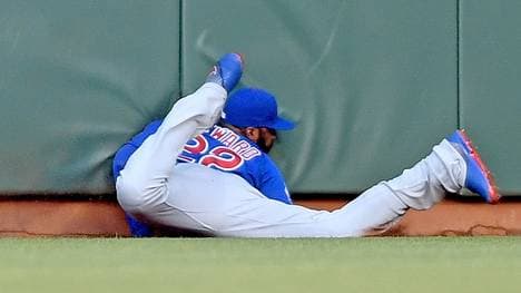 Jason Heyward bezahlte einen spektakulären Catch teuer