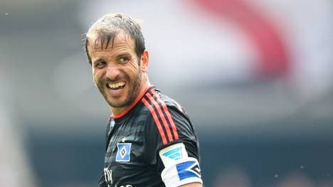 Rafael van der Vaart war bis 2015 Kapitän beim Hamburger SV