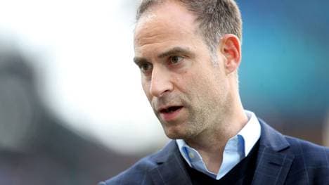 The head of RB Leipzig, Oliver Mintzlaff arrives for the German first division Bundesliga football match between RB Leipzig and Hertha Berlin in Leipzig, eastern Germany on March 30, 2019. (Photo by Ronny Hartmann / AFP)        (Photo credit should read RONNY HARTMANN/AFP via Getty Images)