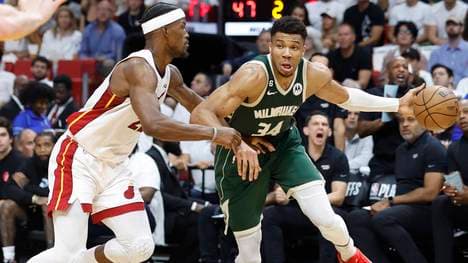 Jimmy Butler und die Heat brauchen noch einen Sieg gegen Giannis Antetokounmpo und die Bucks
