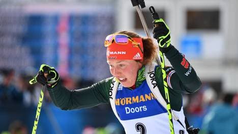 Laura Dahlmeier wird wohl bei allen Rennen in Pyeongchang an den Start gehen