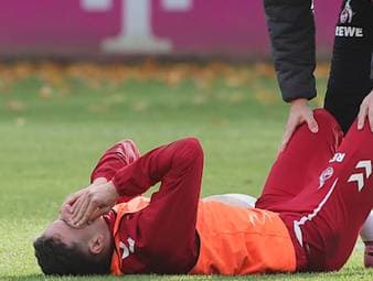 Shooting-Star Said El Mala vom 1. FC Köln muss am Mittwoch das Training nahe des Geißbockheims abbrechen. Jetzt zittern die Fans vor dem Gladbach-Derby um ihr Juwel. 