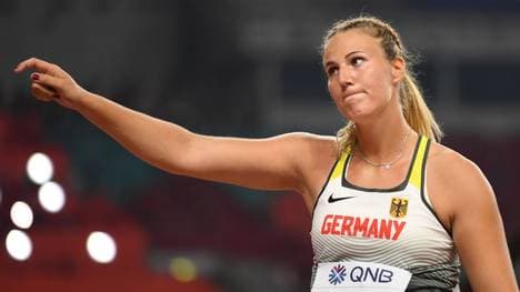 Christin Hussong ist undankbare Vierte geworden