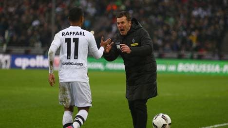 Dieter Hecking hofft, dass Raffael Gladbachs Abschlussschwäche lösen kann