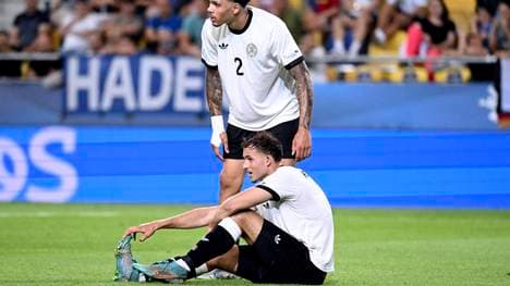 Max Rosenfelder musste verletzungsbedingt ausgewechselt werden