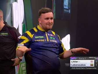 Littler muss kämpfen - und jubelt dann ganz cool