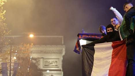 Frankreich feiert Equipe Tricolore 