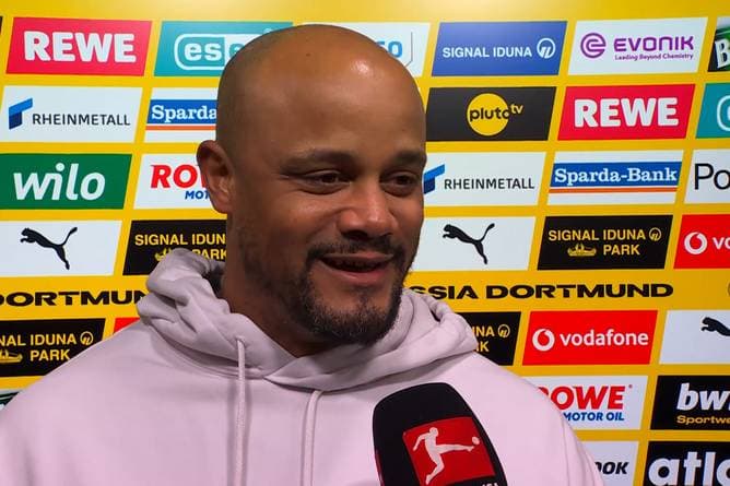 Kompany erklärt besonderen Moment an der Seitenlinie