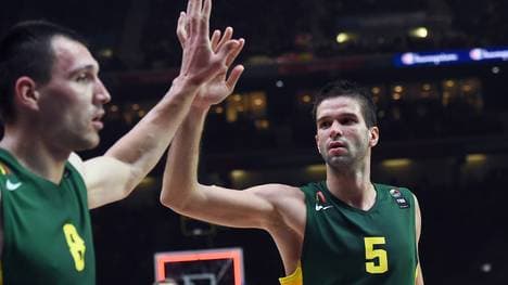 Mantas Kalnietis (r.) bewies während des Turniers gutes Auge