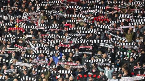 Fans von Eintracht Frankfurt im Europa-League-Achtelfinale gegen Real Betis
