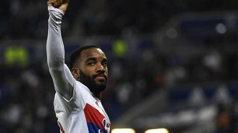 Alexandre Lacazette steht bei Arsenal hoch im Kurs